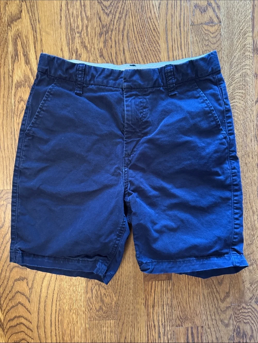 GAP Navy Blue Kids Chino Shorts size 8 Husky